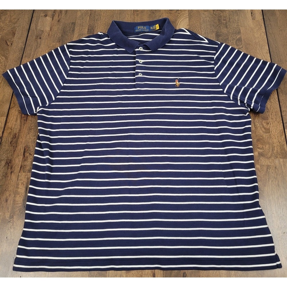 Polo Ralph Lauren Striped Polo Shirt Men's Size XXL